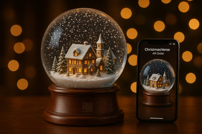 A-moon Globe™ – The #1 Personalized AR Christmas Gift for Kids 2025